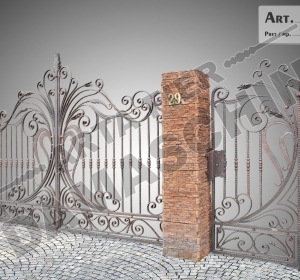 FIER FORJAT VRANCEA - ARTA FIER DAMASCHIN